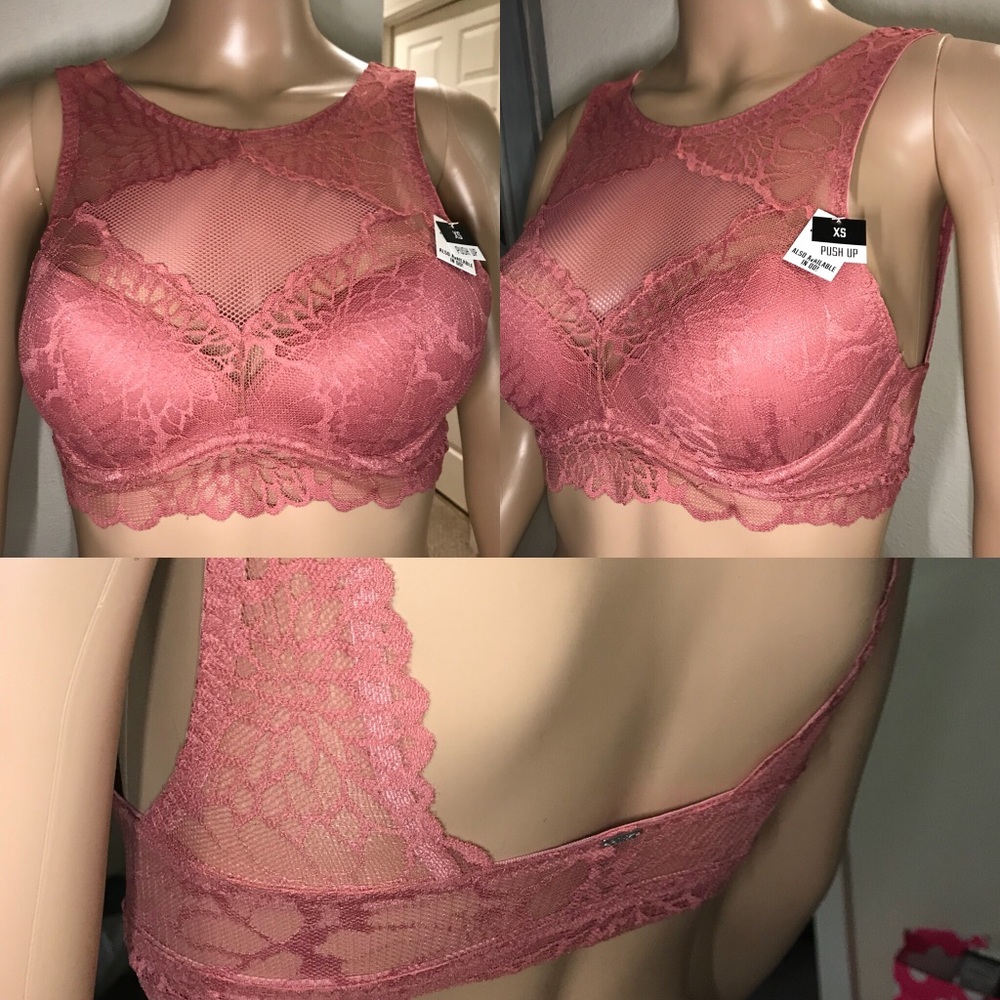 NWT PINK XS BRALETTE